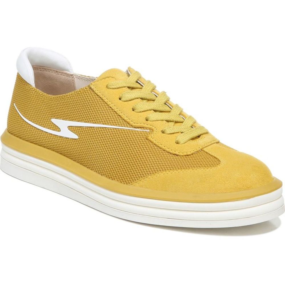 Franco Sarto Womens Lumiere Yellow Casual and Fashion Sneakers Shoes NWT